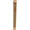 Ekena Millwork Traditional Block Rough Sawn Bracket, Western Red Cedar, 4"W x 34"D x 46"H BKT04X34X46TRA05RWR - alternate 4